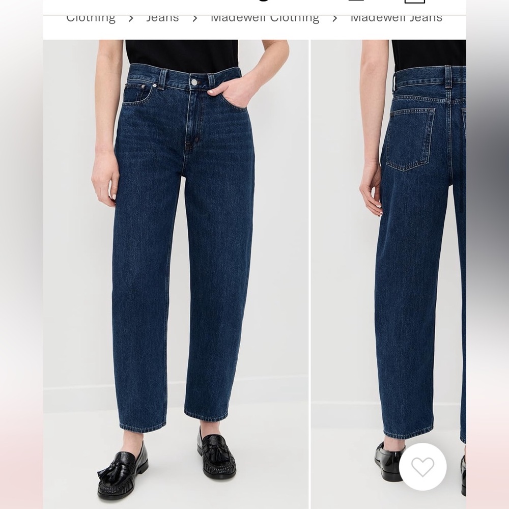 Madewell the Arc Leg Jean